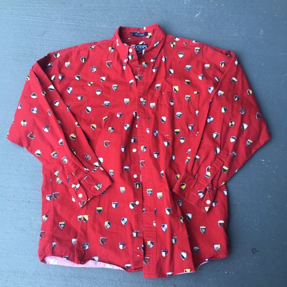 Ralph Lauren Other - Red vintage Ralph Lauren Button up
